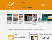 Tablet Screenshot of cinter.es